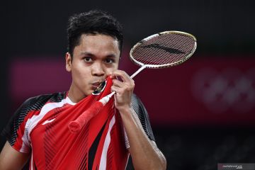 Anthony Ginting Melaju ke Perempatfinal Olimpiade Tokyo