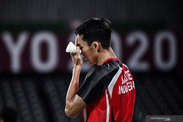 Jonatan dikandaskan Shi Yu Qi di 16 besar tunggal putra Olimpiade