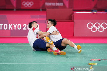 Ganda campuran Wang/Huang raih emas bulu tangkis dalam all-China final