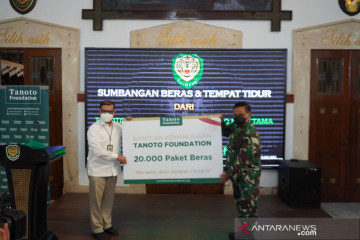 Tanoto-KSP donasikan 40 ribu paket beras untuk warga Jawa Barat