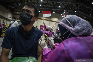 Capaian program vaksinasi COVID-19 di Indonesia