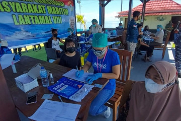 TNI AL sasar desa pesisir belum tersentuh vaksinasi