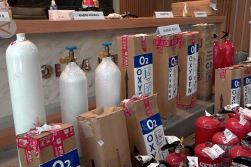 Polda Metro Jaya ungkap pemalsuan tabung oksigen dari APAR