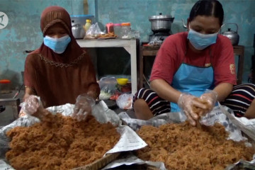 Jasa pembuatan abon dari daging kurban kebanjiran pesanan