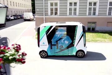Estonia jalankan bus otonomos berbahan bakar hidrogen