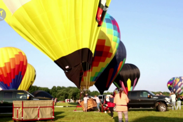 Festival Balon berlangsung tiga hari di New Jersey