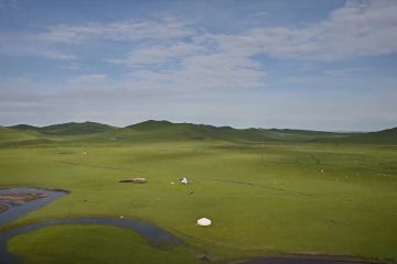 Nikmati pesona padang rumput yang indah di Mongolia Dalam