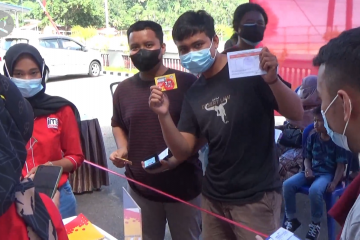 Ikut vaksin di Lapas Muaro Padang dapat paket internet