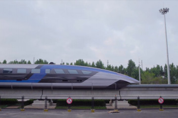 China luncurkan kereta maglev baru berkecepatan 600 km/jam