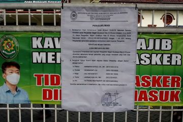 Pengadilan Negeri Surabaya kembali ditutup