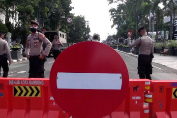 Satgas tutup seluruh akses menuju Kota Bandung