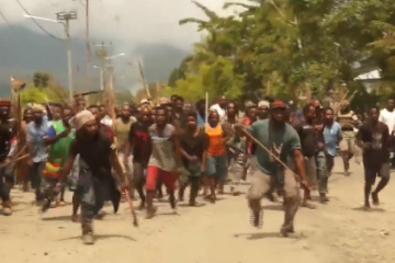 Kapolda Papua temui pengungsi korban kerusuhan Yalimo
