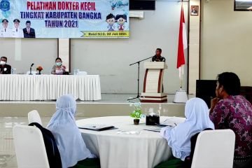 24 siswa SD di Bangka ikuti pelatihan dokter kecil