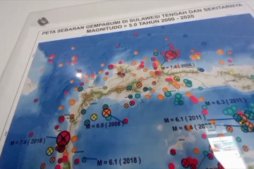 45 Gempa susulan guncang Tojo Una-Una Sulteng