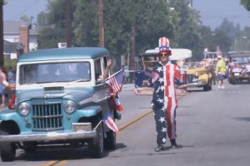 Parade Hari Kemerdekaan digelar di California Selatan