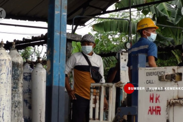 Menko PMK cek ketersediaan oksigen di Provinsi Lampung