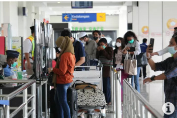 Bandara Radin Inten Lampung wajibkan penumpang pakai "PeduliLindungi"