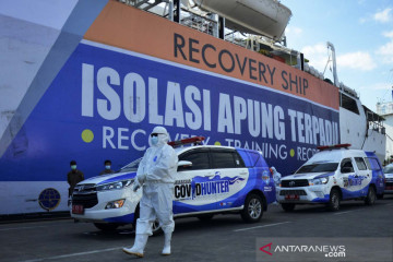 Kapal Pelni jadi lokasi isolasi apung terpadu pasien OTG COVID-19 di Makassar