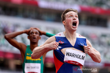 Karsten Warholm pecahkan rekor dunia lari gawang 400 meter putra