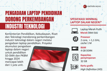 Pengadaan laptop pendidikan dorong perkembangan industri teknologi