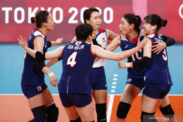 Olimpiade Tokyo: Tim voli putri Korea Selatan ke semi final