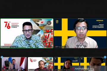 Sandiaga ajak pelajar Indonesia di Swedia promosikan pariwisata RI