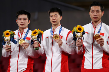 Rebut emas beregu putra, China kukuhkan dominasi tenis meja