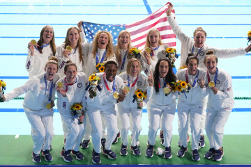 AS sabet emas polo air putri tiga Olimpiade berturut-turut