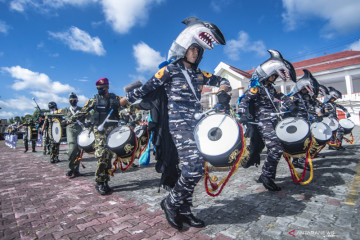 Aksi Genderang Suling Gita Jala Taruna Akademi Angkatan Laut