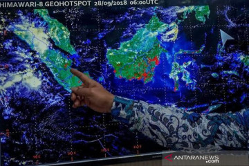 BMKG pantau delapan titik panas di Sumatera Utara