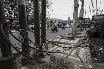 Penataan kabel di Jakarta