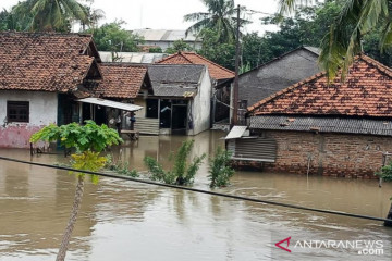 Ratusan rumah warga di Cikarang terendam banjir