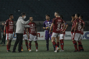 Liga 1 mundur, Coach Teco terus motivasi pemain Bali United