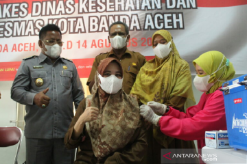 Vaksinasi dosis ketiga nakes Banda Aceh ditargetkan selesai Agustus