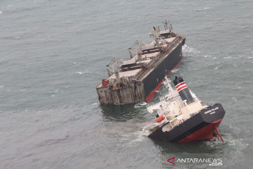 Kapal berbendera Panama kandas di Jepang utara