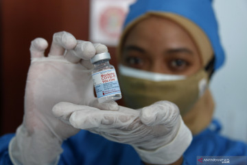 Vaksinasi dosis ketiga untuk nakes di Jateng capai 31,36 persen