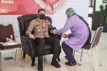 Personel Polresta Malang Kota ikuti program donor plasma konvalesen