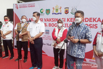 Menkes: 3 juta warga Bogor ditargetkan tervaksin pada September