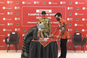 Gandeng Pemda Jateng, Kampus UMKM Shopee Semarang diresmikan