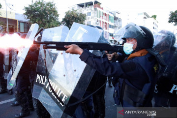 Protes penanganan pandemi berlanjut di Bangkok