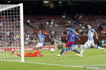 Liga Spanyol: Barcelona kalahkan Real Sociedad 4-2