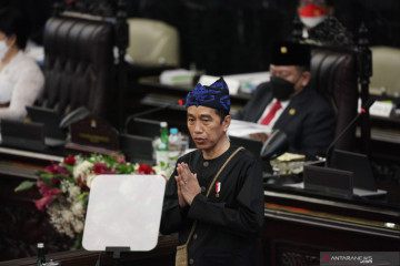 Presiden: Indonesia Tangguh dan Tumbuh diraih dengan sikap terbuka