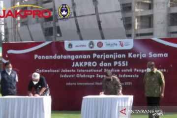 Jakpro dan PSSI teken kerja sama optimalisasi JIS