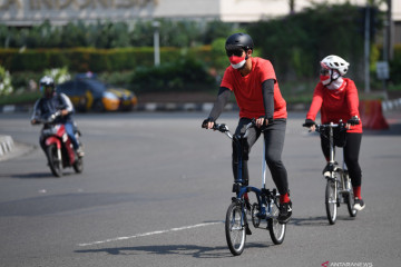 Polda Metro uji coba sepeda untuk transportasi kerja selama tiga hari