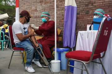 Pemkot Kediri beri layanan jemput-antar disabilitas ikut vaksinasi