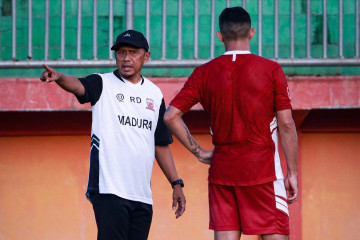 Walau menang atas PSS, RD sebut Madura United kurang agresif