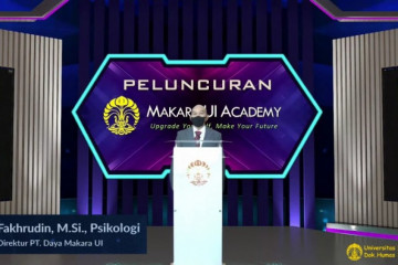 UI luncurkan platform pembelajaran daring Makara UI Academy