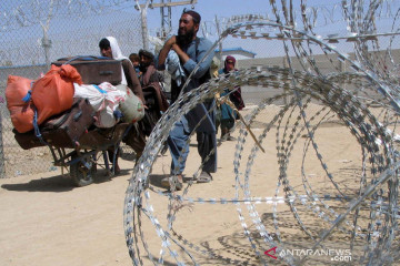 Gelombang pengungsi Afghanistan tiba di Pakistan