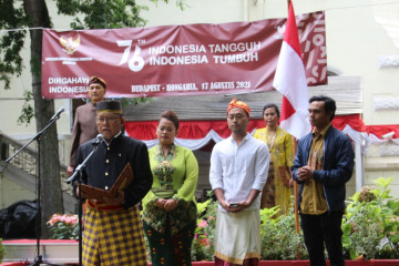 Peringati HUT RI, WNI di Hongaria berdoa bersama untuk Indonesia