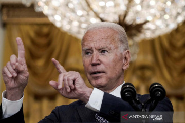 Presiden AS Joe Biden sampaikan perkembangan evakuasi dan situasi terkini di Afghanistan